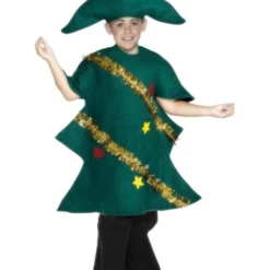 Kerstboom Kostuum, Groen -Schmink Specialist kerstboom kostuum groen 4