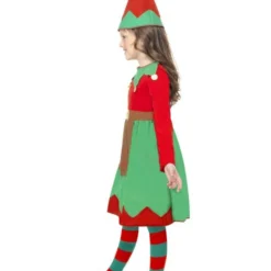 Kerstman's Kleine Helper Kostuum -Schmink Specialist kerstmans kleine helper kostuum 2