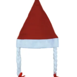 Kerstmuts Met 2 Vlechten (Flankat)