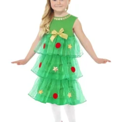 Kleine Kerstboom Kostuum -Schmink Specialist kleine kerstboom kostuum 2