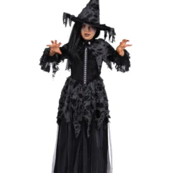 Kostuum De Dood Meisje, Zwart