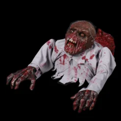 Kruipende Zombie Met Licht En Geluid