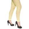 Legging + Gaten Fluor Geel