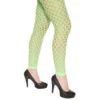 Legging + Gaten Fluor Groen