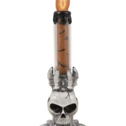 Lichtgevende Halloween Kaarslamp Skull