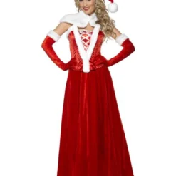 Luxe Miss Santa Kostuum -Schmink Specialist luxe miss santa kostuum 4