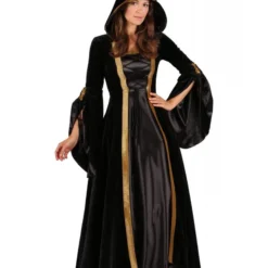 Middeleeuwse Dame, Zwart