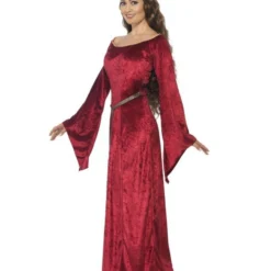 Middeleeuwse Jonkvrouw, Rood -Schmink Specialist middeleeuwse jonkvrouw rood 4