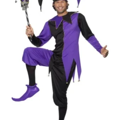 Middeleeuwse Nar Kostuum -Schmink Specialist middeleeuwse nar kostuum 2