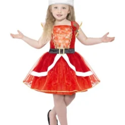 Miss Santa Kostuum, Kind -Schmink Specialist miss santa kostuum kind 2