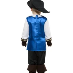 Musketier Pak, Blauw, Kind, -Schmink Specialist musketier pak blauw kind 2