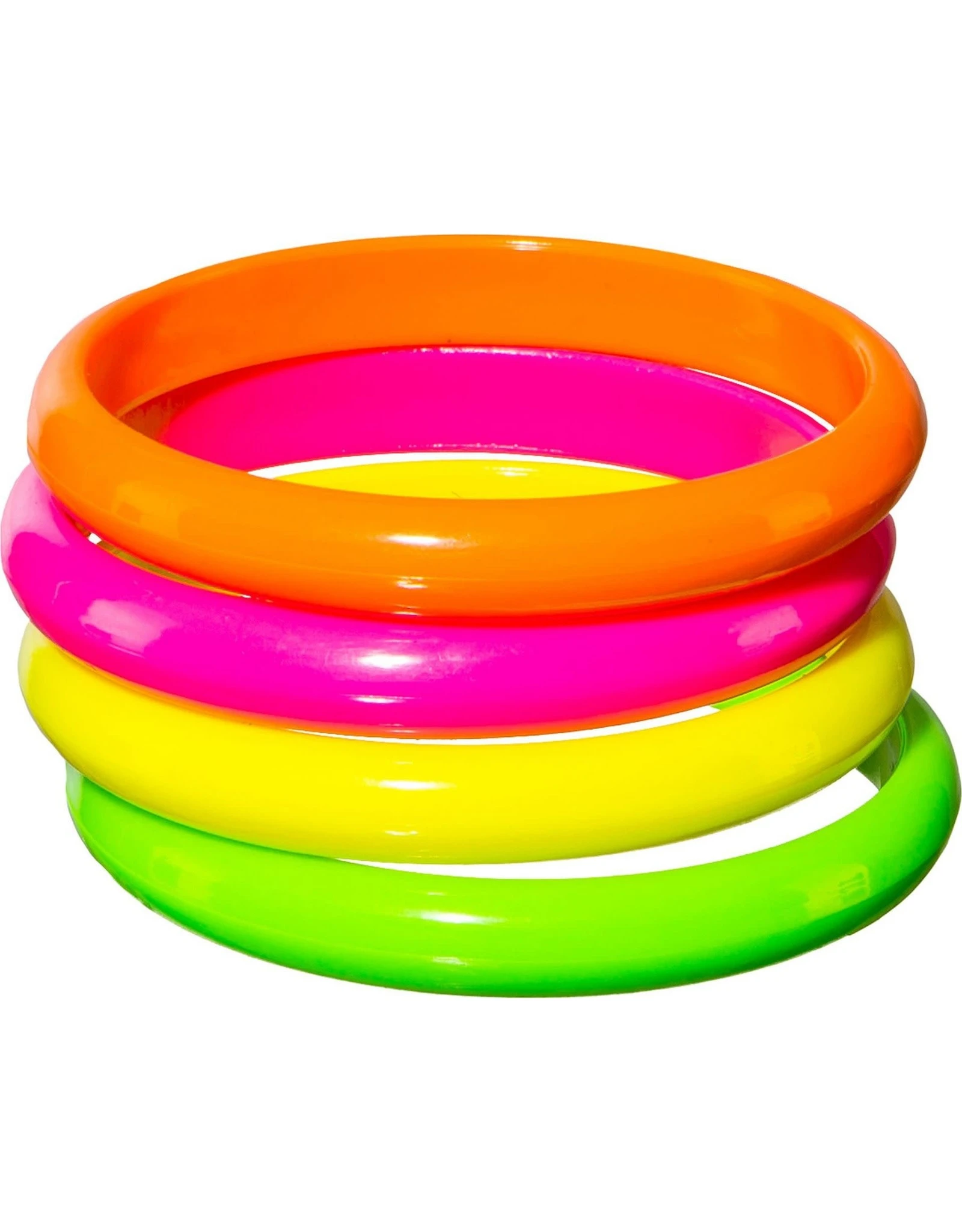 Neon Armbanden (4 Stuks) 1 Neon Armbanden (4 Stuks)