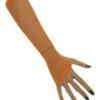 Nethandschoenen Lang Vingerloos Fluor Oranje