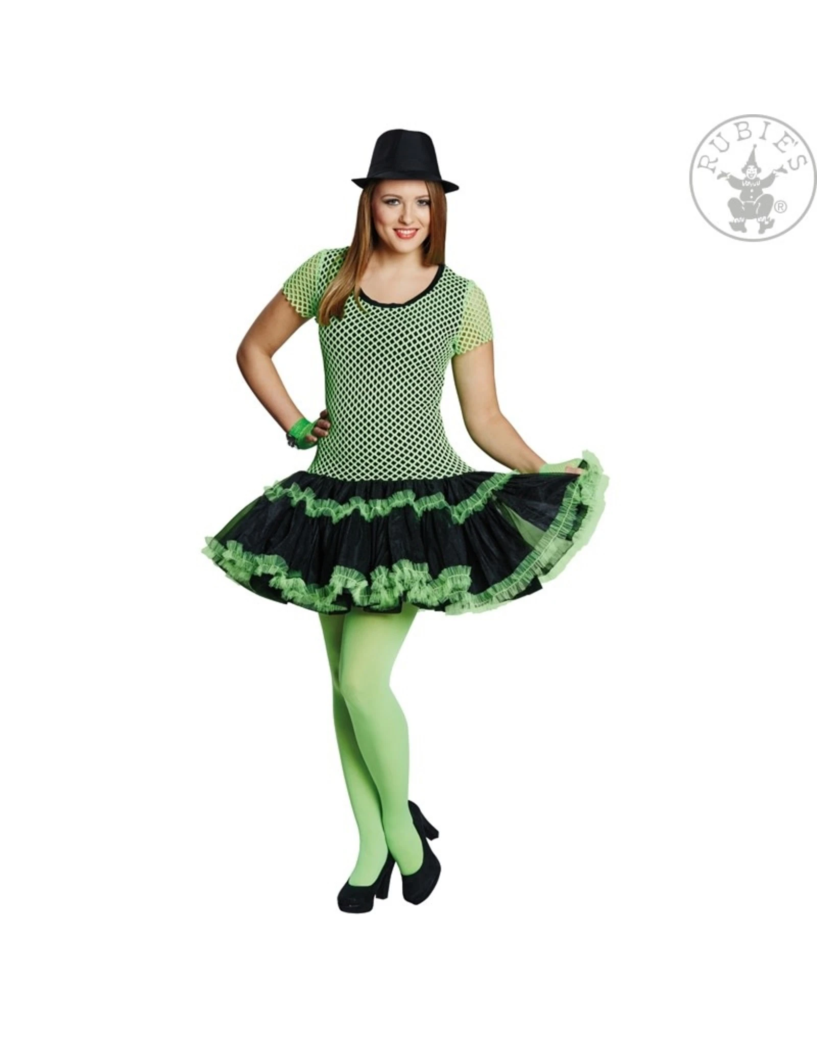 Netshirt Jurkje Neon Groen 1 Netshirt Jurkje Neon Groen