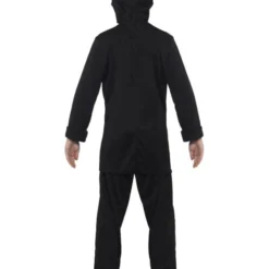 Ninja Assassin Kostuum, Kind, Zwart/Geel -Schmink Specialist ninja assassin kostuum kind zwart geel 2