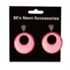 Oorringen Neon Fuchsia