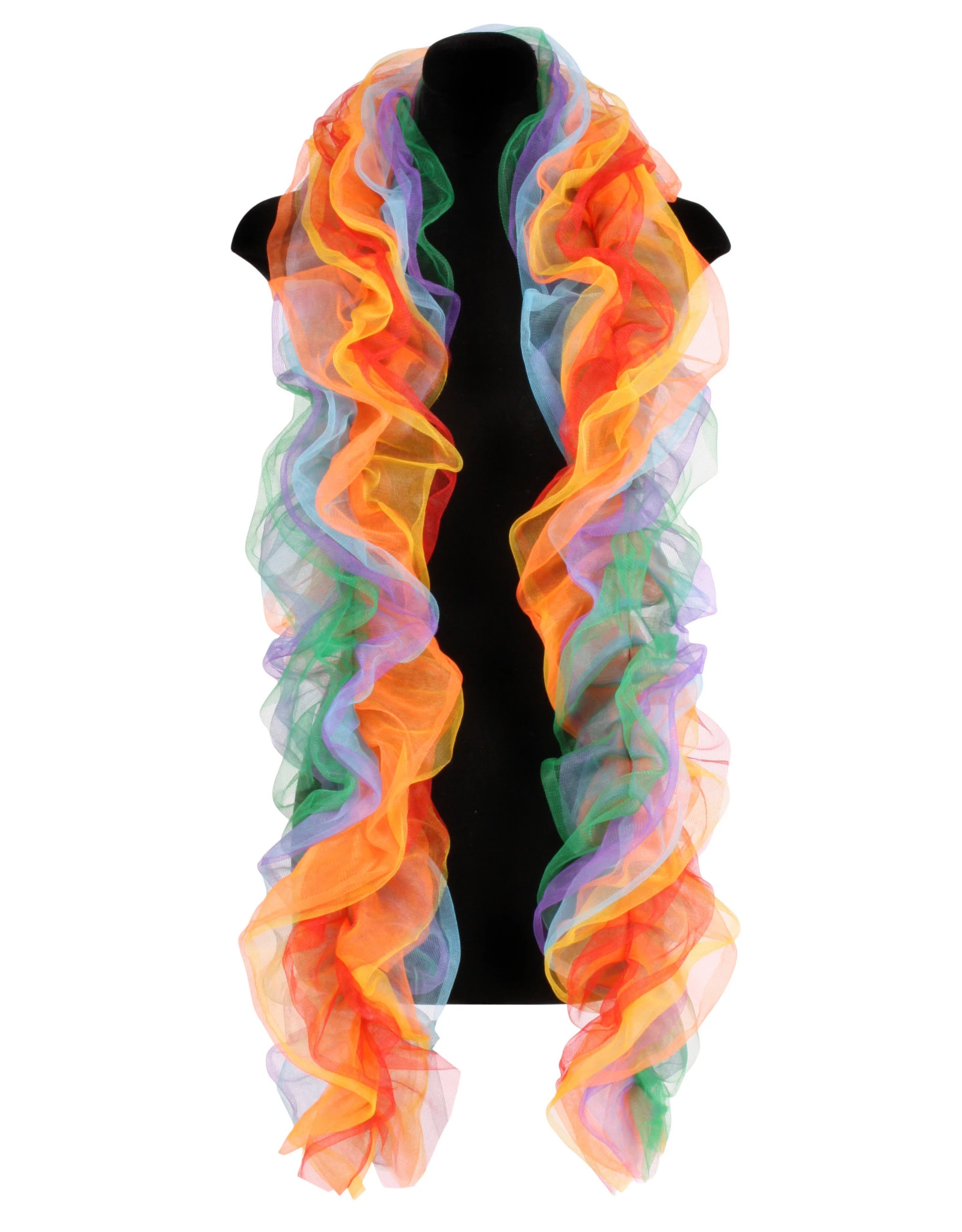 Organza Boa Deluxe, Rainbow 1 Organza Boa Deluxe, Rainbow