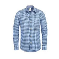 Overhemd Anton Blauw