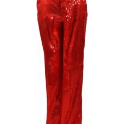 Paillettenbroek Dame, Rood