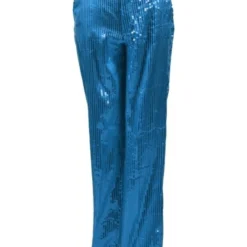 Paillettenbroek Dame, Turquoise