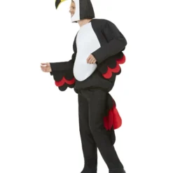 Paradijsvogel, Toekan Kostuum, Zwart -Schmink Specialist paradijsvogel toekan kostuum zwart 2