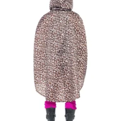 Party Poncho Luipaard -Schmink Specialist party poncho luipaard 3