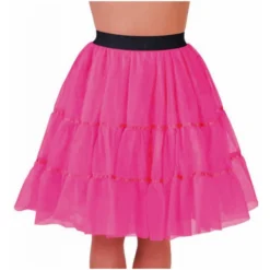 Petticoat Pink Middel Lang, Elastique