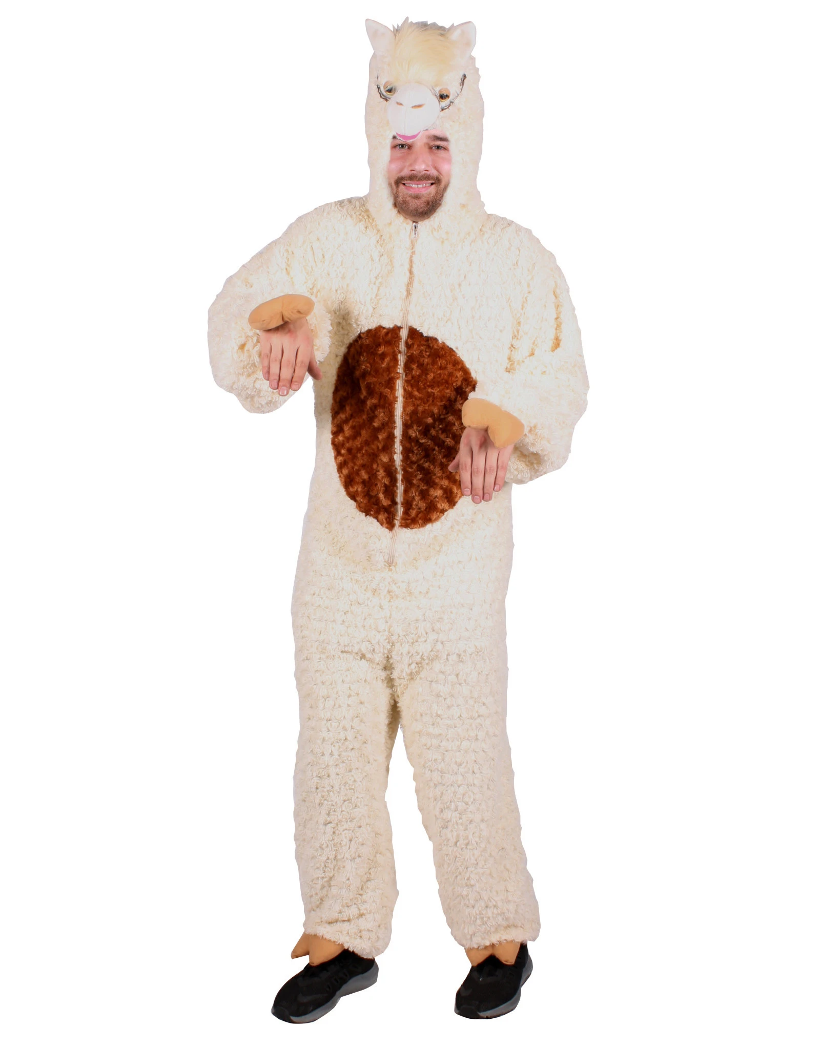 Pluche Overall "Alpaca", Ecru 1 Pluche Overall "Alpaca", Ecru