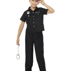 Politiekostuum Jongen New York, Zwart