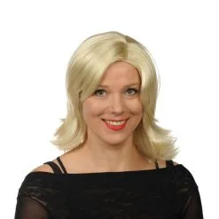 Pruik Julia Blond