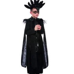 Raaf Prins Kostuum Kind, Zwart