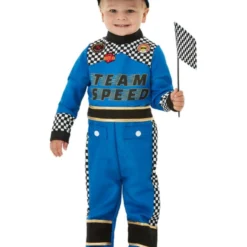 Race Kostuum Voor Peuters, Blauw