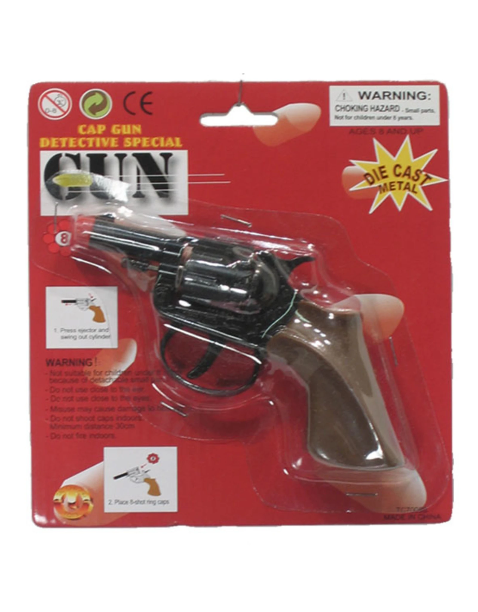 Revolver 8 Shots Politie Kind 1 Revolver 8 Shots Politie Kind