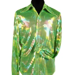 Shirt Disco Heren, Groen
