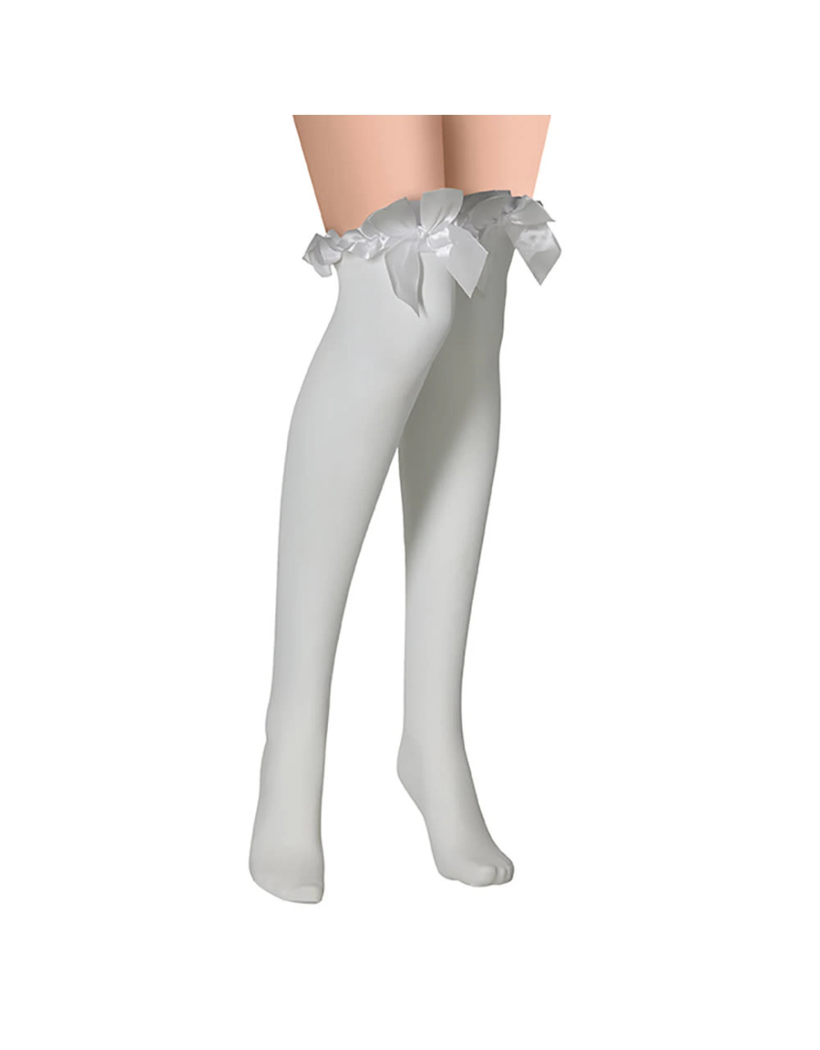 Stay Up Kousen Fantasy Wit Met Strik 1 Stay Up Kousen Fantasy Wit Met Strik