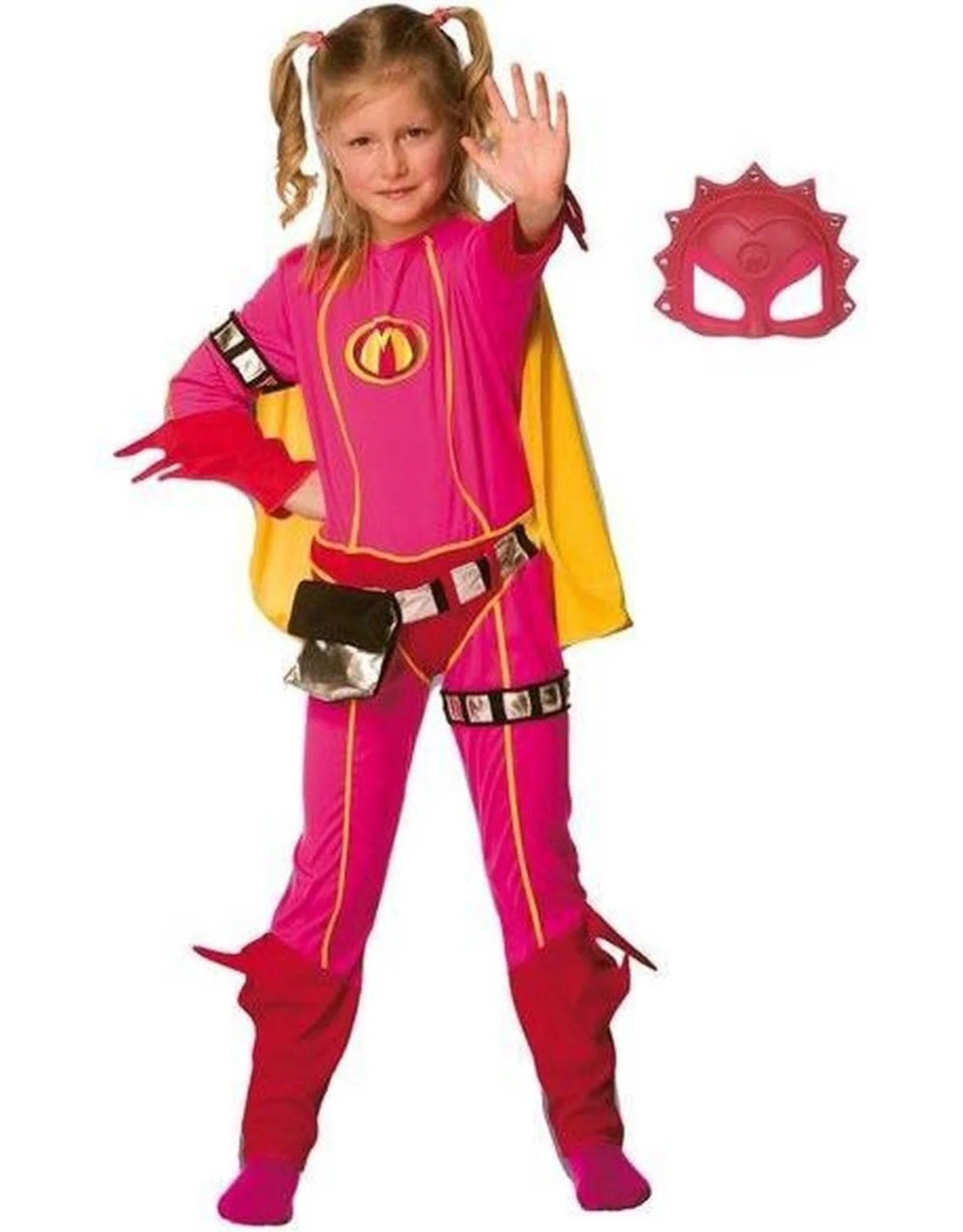 Mega Mindy Verkleedpak + Masker 3-5 Jaar 1 Mega Mindy Verkleedpak + Masker 3-5 Jaar