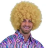 Super Afro Pruik Blond