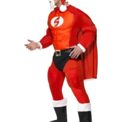Super Fit Kerstman Kostuum -Schmink Specialist super fit kerstman kostuum 2