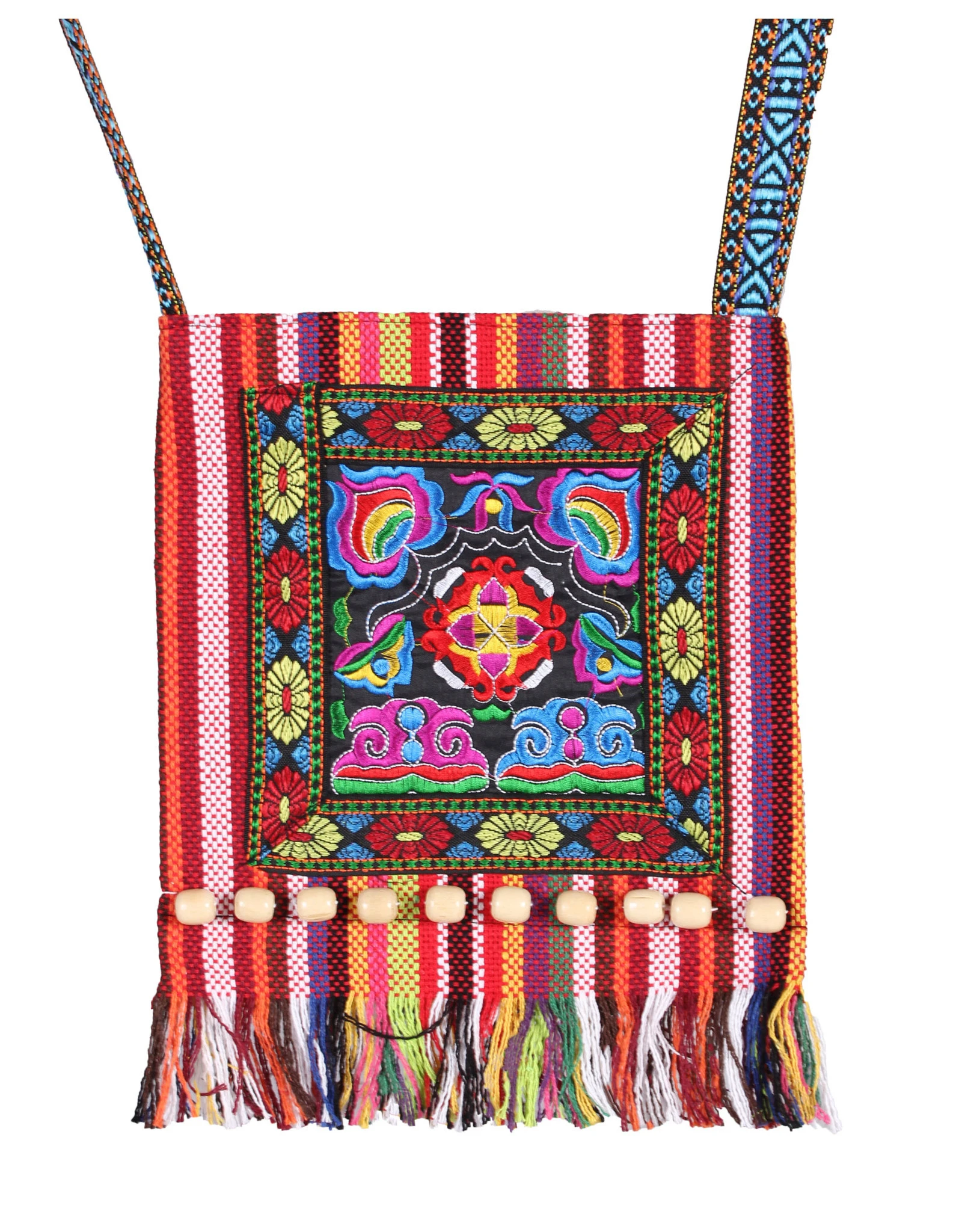 Tasje Hippie, Rood 1 Tasje Hippie, Rood