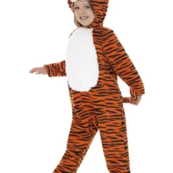 Tijger Kostuum, Oranje/Zwart -Schmink Specialist tijger kostuum oranje zwart 2