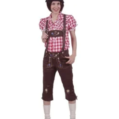 Tiroler Damenhose 3/4 Lang ''inga'', Bruin