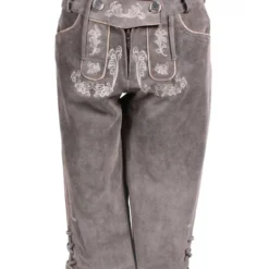 Tiroler Damenhose 3/4 Lang ''inga'', Grijs -Schmink Specialist tiroler damenhose 3 4 lang inga grijs 4