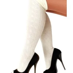 Tiroler Sokken Lang Ecru 43-46