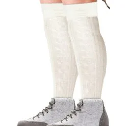 Tiroler Sokken Lang Wit 43-46