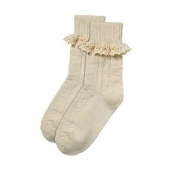 Tiroler Sokken Met Kant, Multi/Beige 5 Tiroler Sokken Met Kant, Multi/Beige -Schmink Specialist tiroler sokken met kant multi beige 2