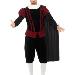 Tudor Heer Kostuum Deluxe -Schmink Specialist tudor heer kostuum deluxe 2