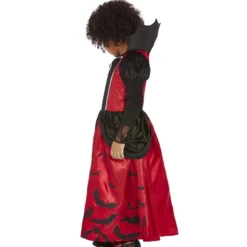 Vampier Kostuum Peuter, Rood -Schmink Specialist vampier kostuum peuter rood 2