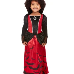 Vampier Kostuum Peuter, Rood