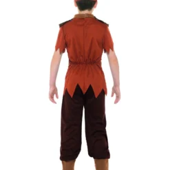 Viking Kostuum Kind, Bruin -Schmink Specialist viking kostuum kind bruin 2