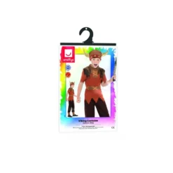 Viking Kostuum Kind, Bruin -Schmink Specialist viking kostuum kind bruin 3